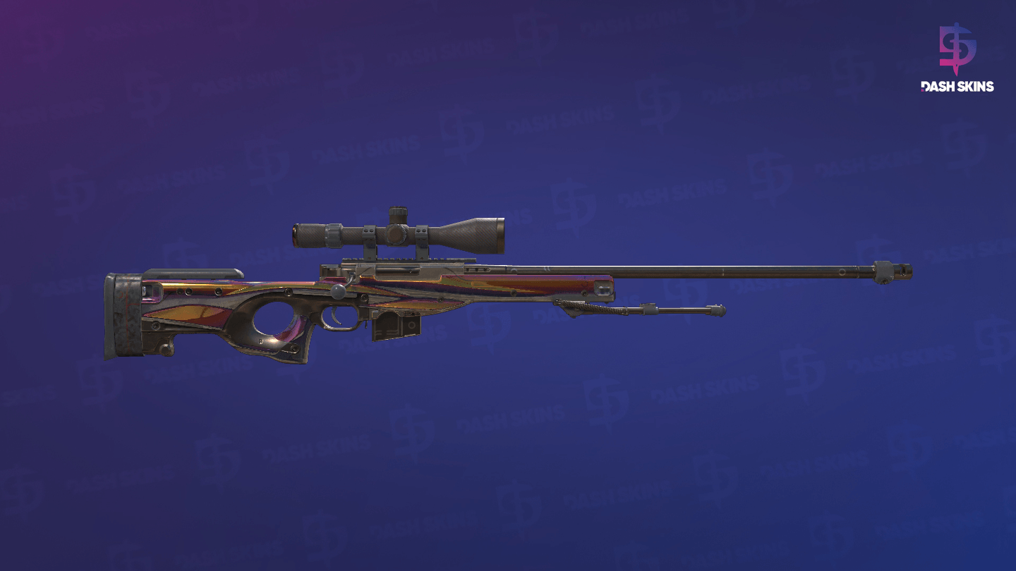 AWP | Chrome Cannon (Battle-Scarred) - Backside Screenshot
