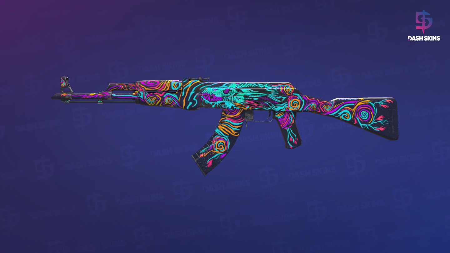 AK-47 | Nightwish (Minimal Wear) - Frontside Screenshot