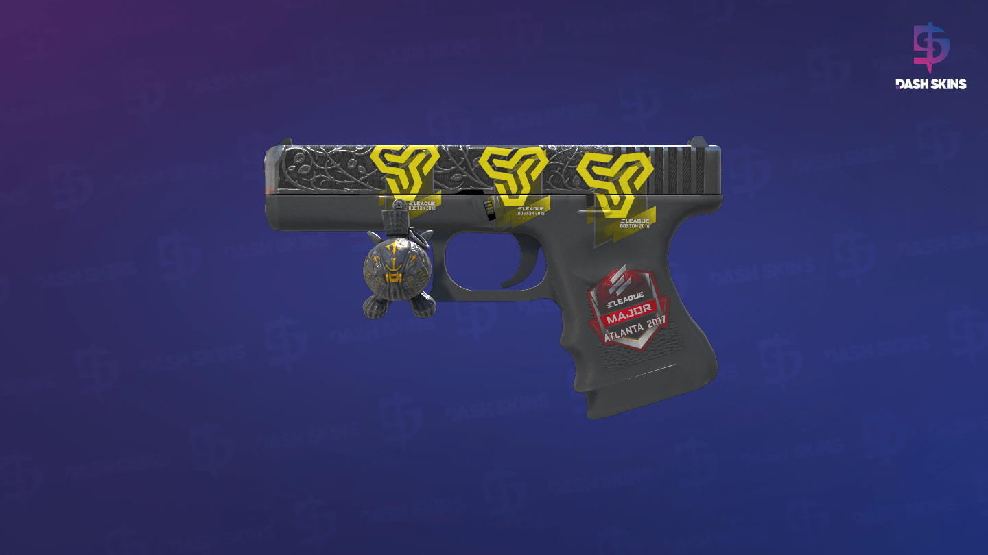 Glock-18 | Ironwork (Well-Worn) - Frontside Screenshot