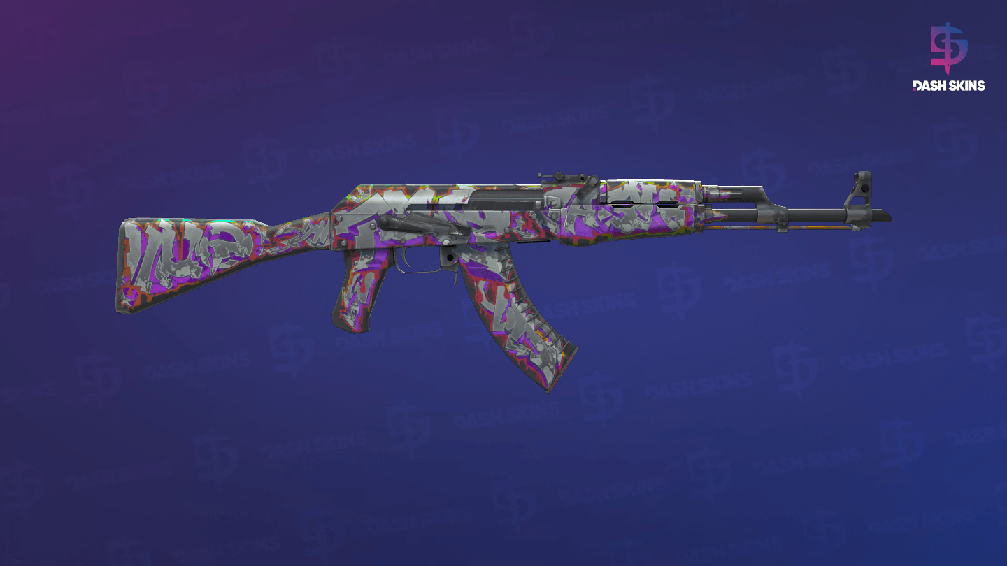 AK-47 (StatTrak™) | Tiro na Cabeça - Backside Screenshot