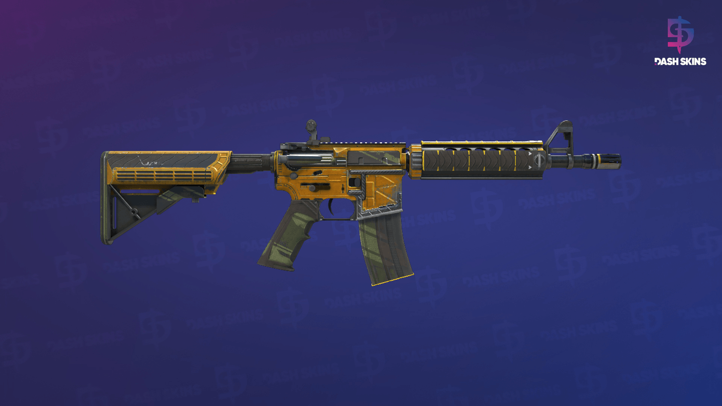 M4A4 | Buzz Kill (Battle-Scarred) - Backside Screenshot