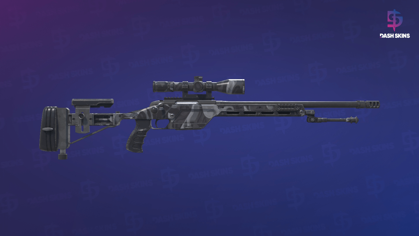 SSG 08 | Grey Smoke (Field-Tested) - Backside Screenshot