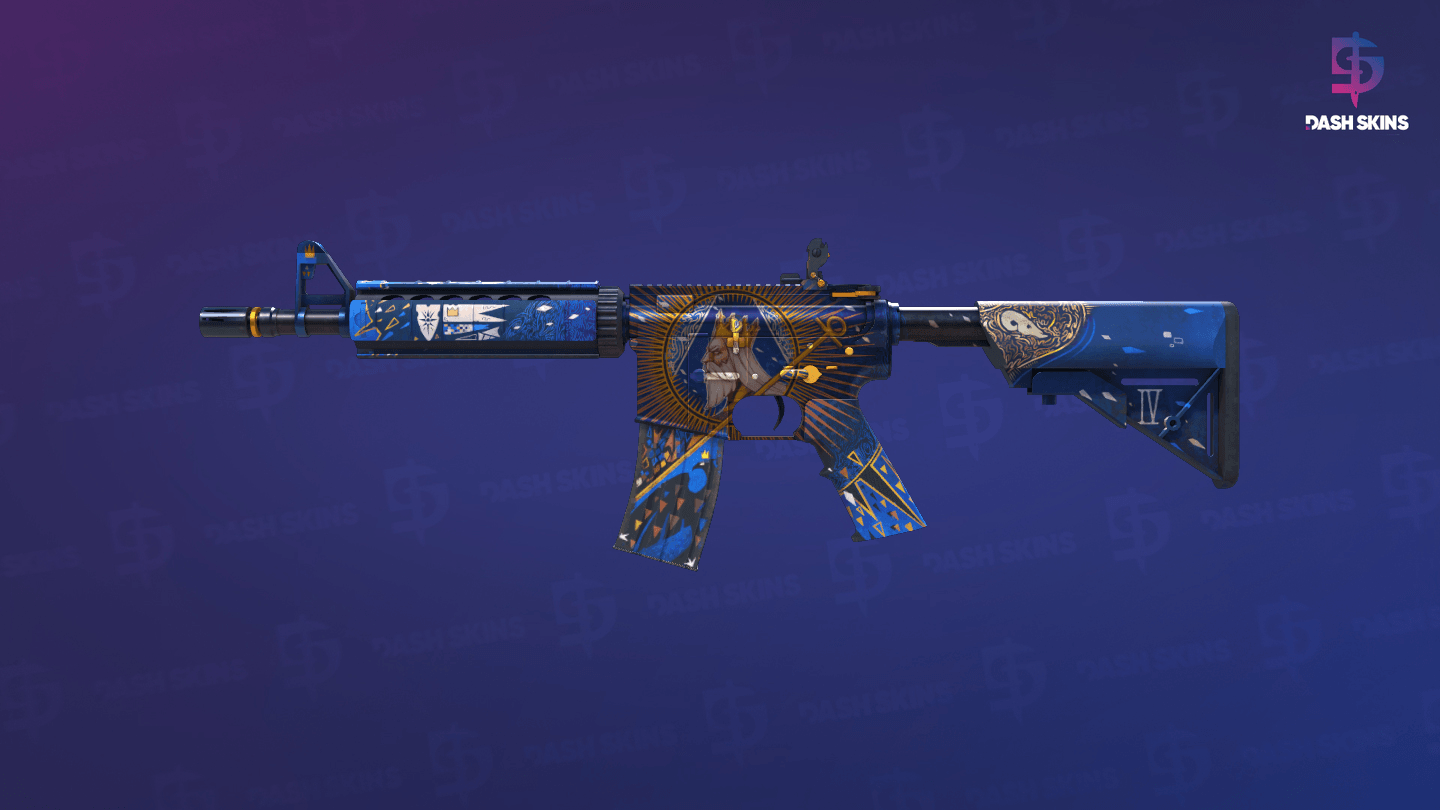 M4A4 | The Emperor (Minimal Wear) - Frontside Screenshot