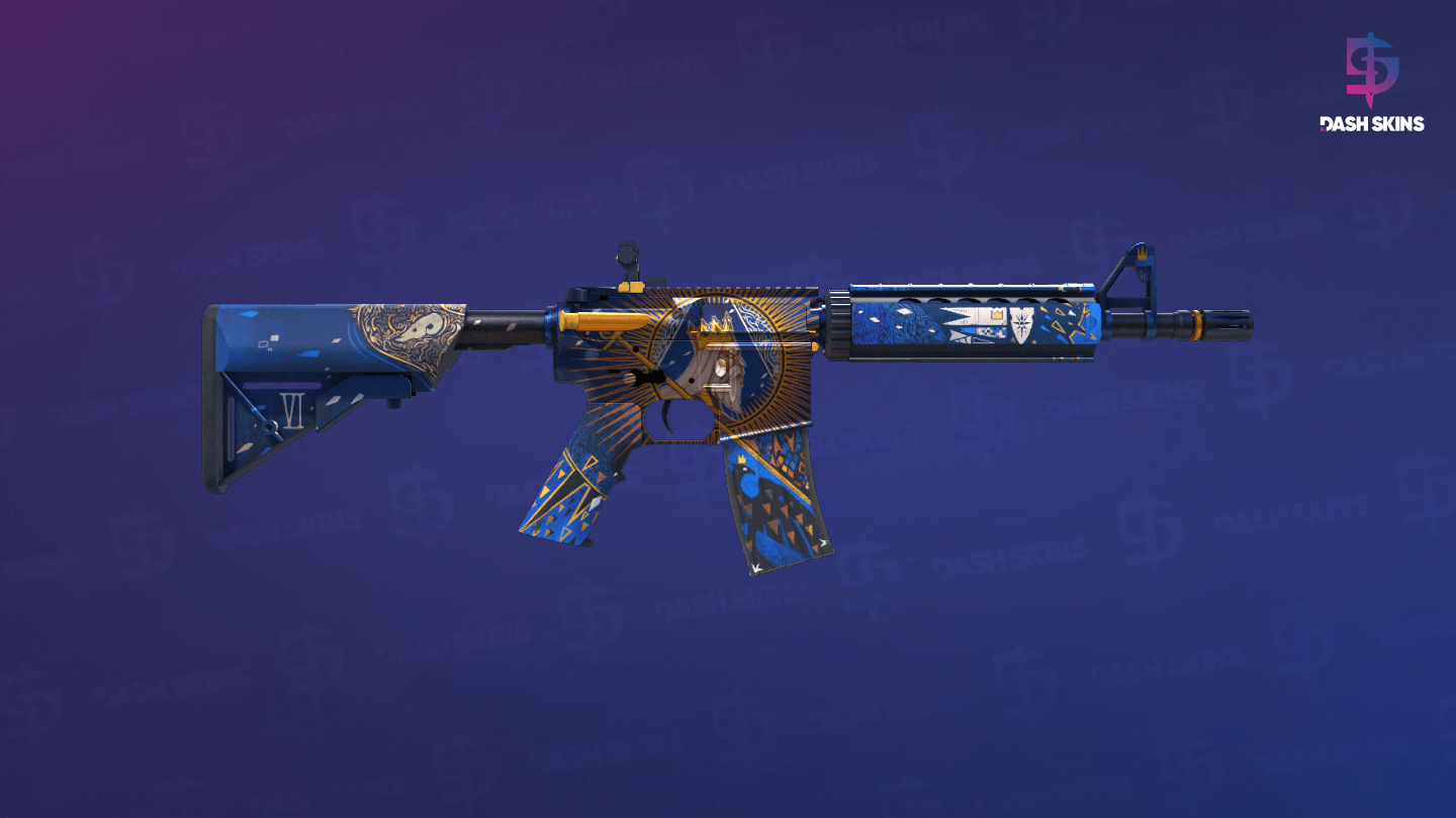 M4A4 | The Emperor (Minimal Wear) - Backside Screenshot