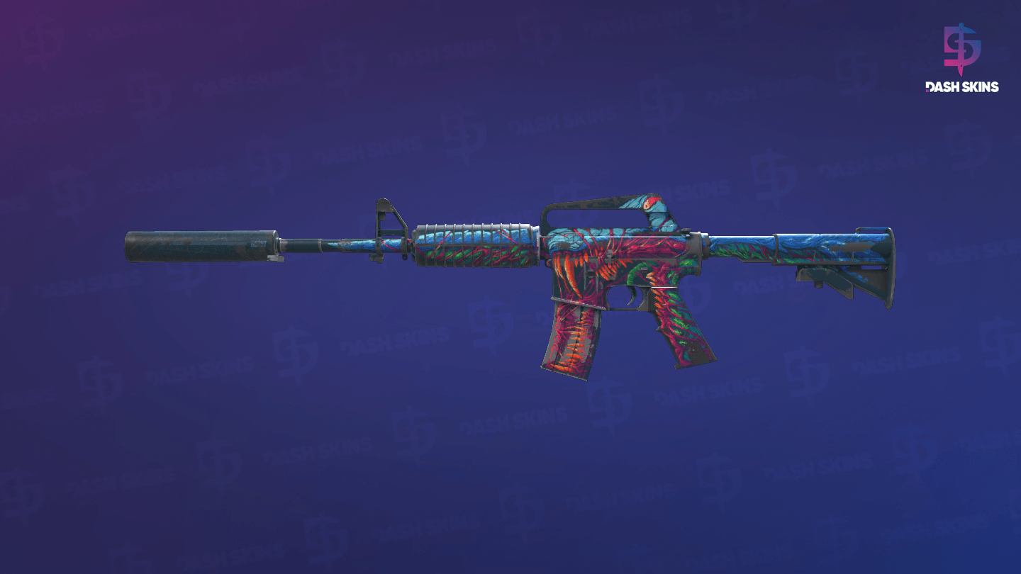 M4A1-S | Hyper Beast (Battle-Scarred) - Frontside Screenshot