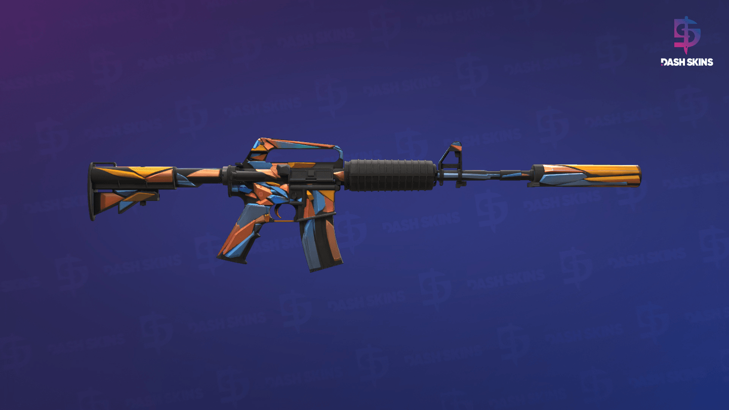 M4A1-S | Leaded Glass (Minimal Wear) - Backside Screenshot