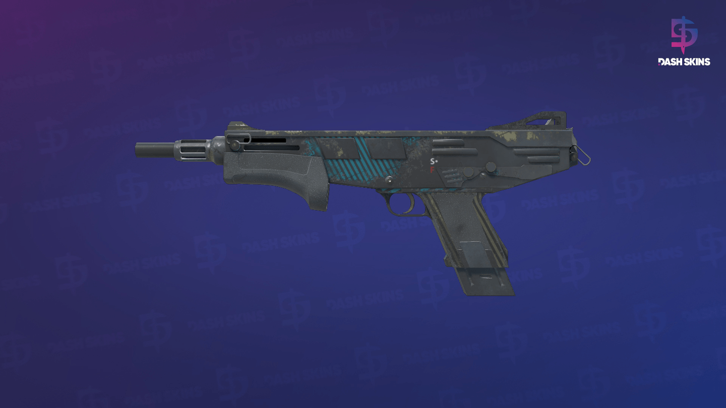 MAG-7 | Sonar (Well-Worn) - Frontside Screenshot