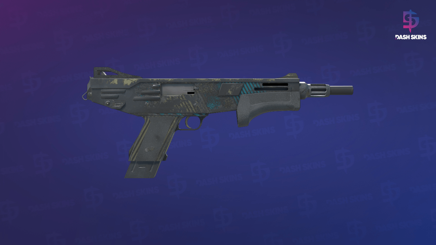 MAG-7 | Sonar (Well-Worn) - Backside Screenshot