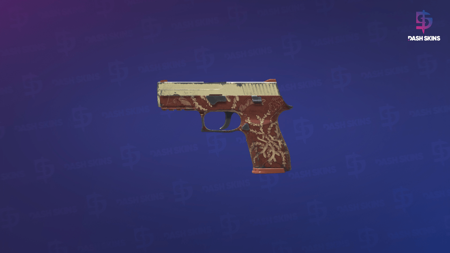 P250 | Red Tide (Field-Tested) - Frontside Screenshot
