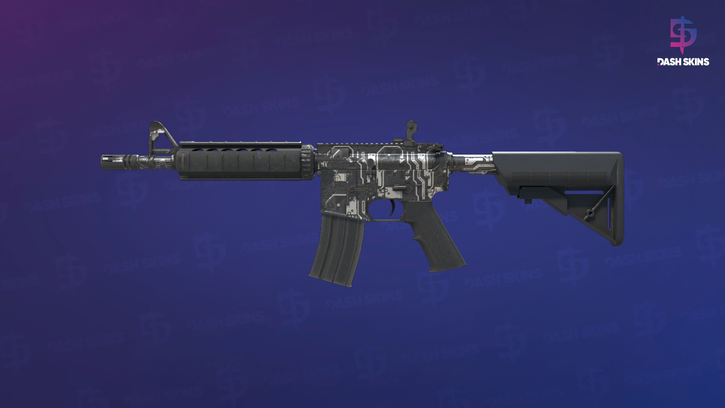 M4A4 | Mainframe (Field-Tested) - Frontside Screenshot
