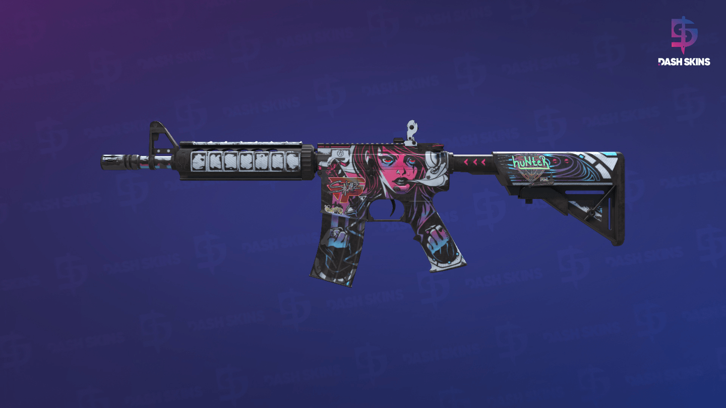 M4A4 | Neo-Noir (Field-Tested) - Frontside Screenshot