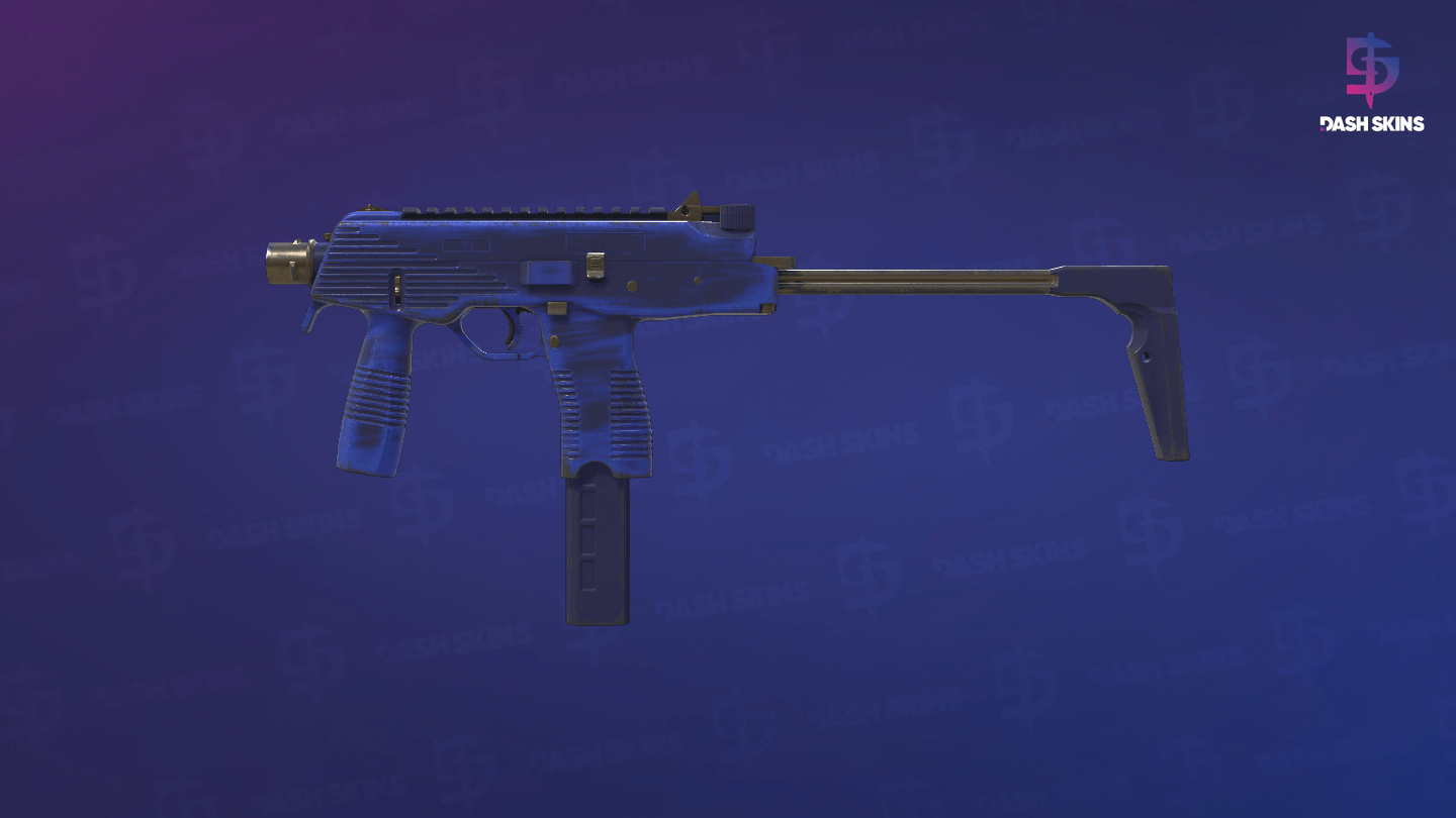 MP9 | Buff Blue (Field-Tested) - Frontside Screenshot