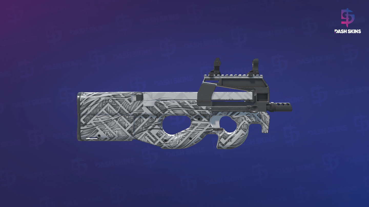 P90 | Aeolian Light (Factory New) - Backside Screenshot