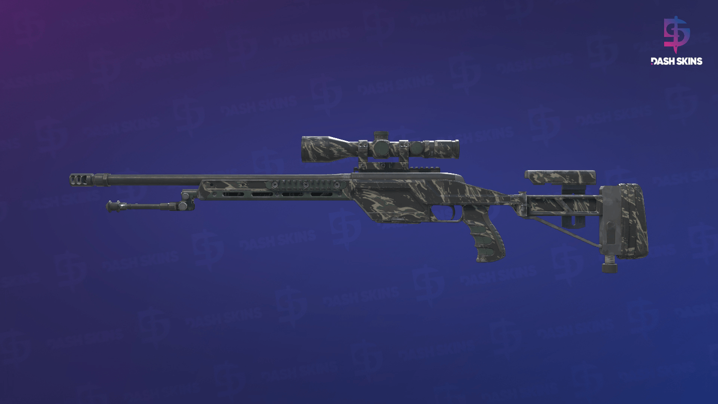 SSG 08 | Tiger Tear (Field-Tested) - Frontside Screenshot