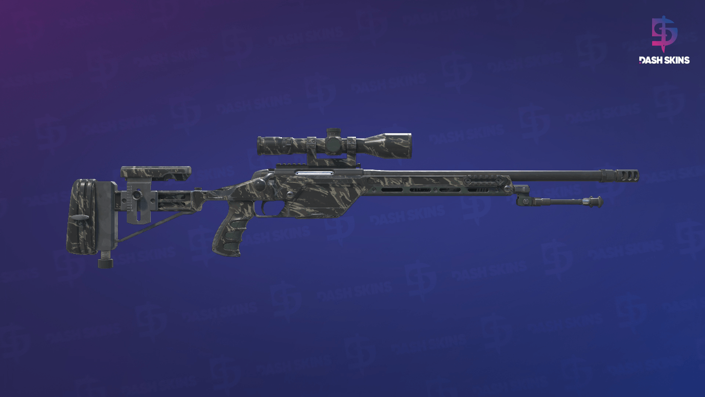 SSG 08 | Tiger Tear (Field-Tested) - Backside Screenshot