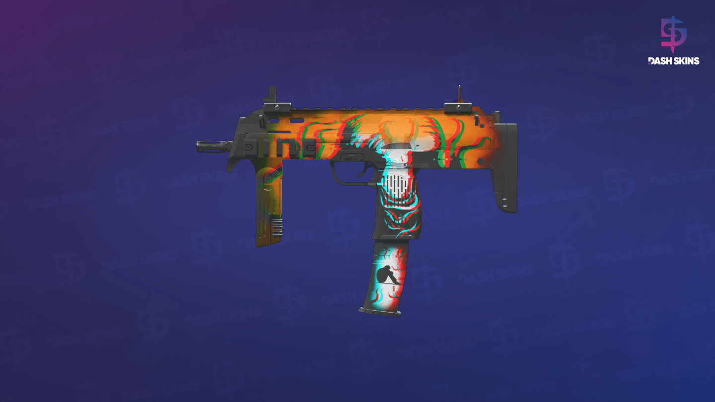 MP7 | Abyssal Apparition (Field-Tested) - Frontside Screenshot