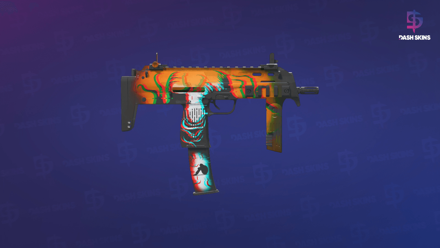MP7 | Abyssal Apparition (Field-Tested) - Backside Screenshot