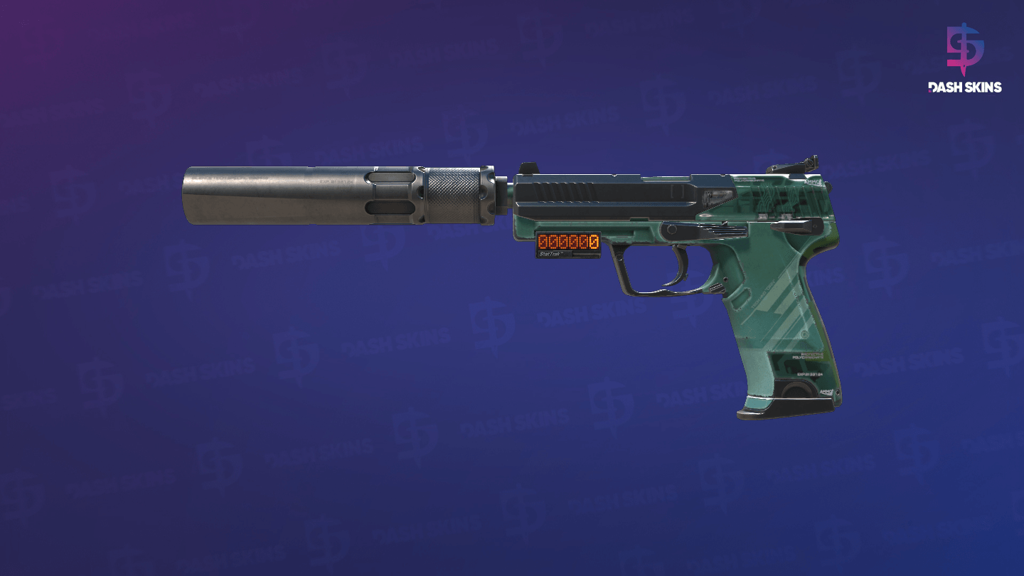 StatTrak™ USP-S | PC-GRN (Field-Tested) - Frontside Screenshot