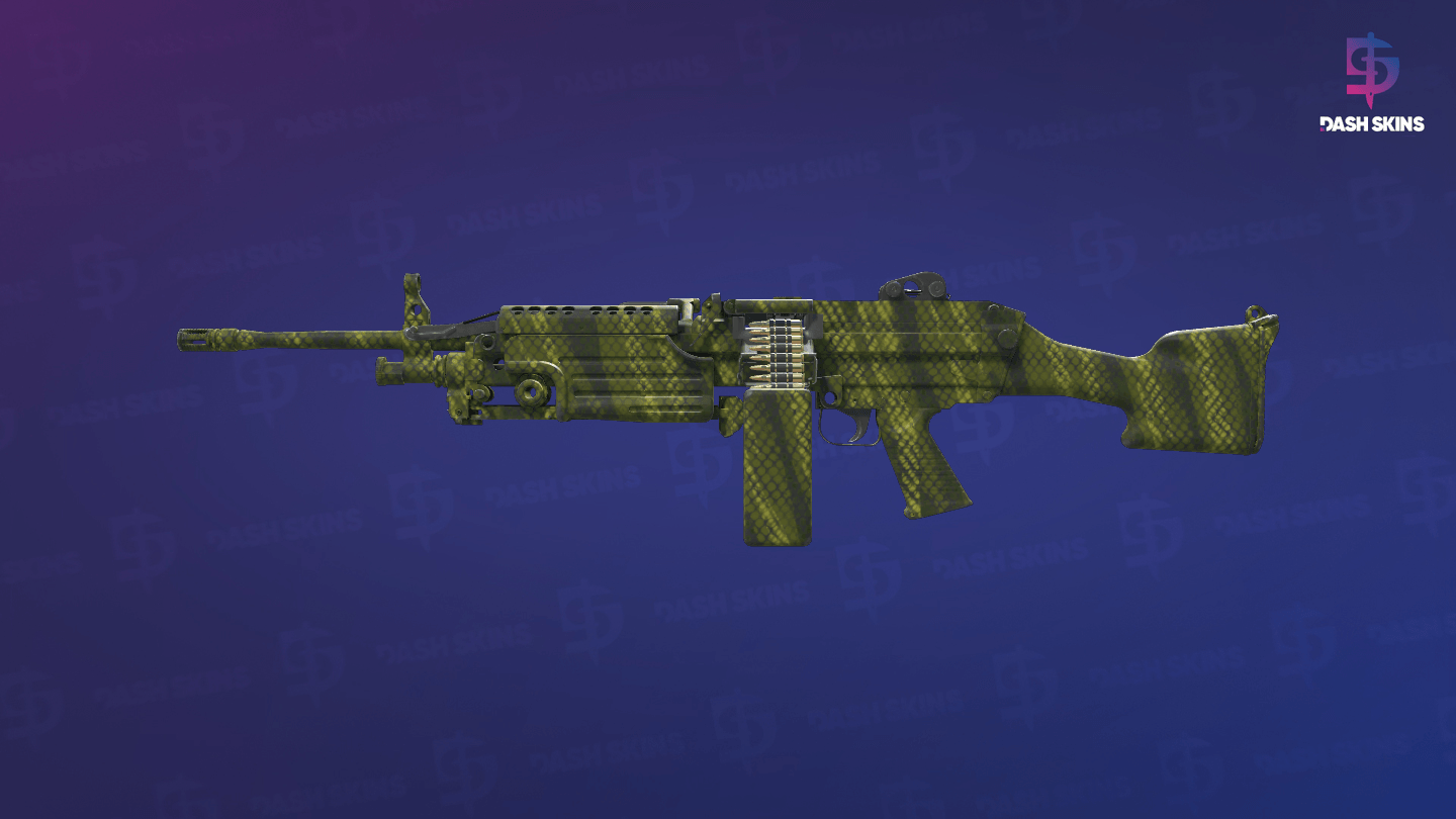 M249 | Gator Mesh (Minimal Wear) - Frontside Screenshot