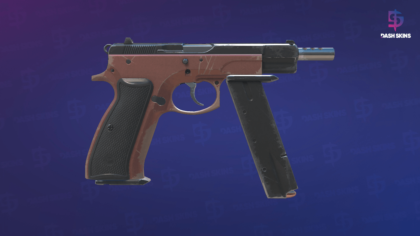 CZ75-Auto | Pink Pearl (Field-Tested) - Backside Screenshot