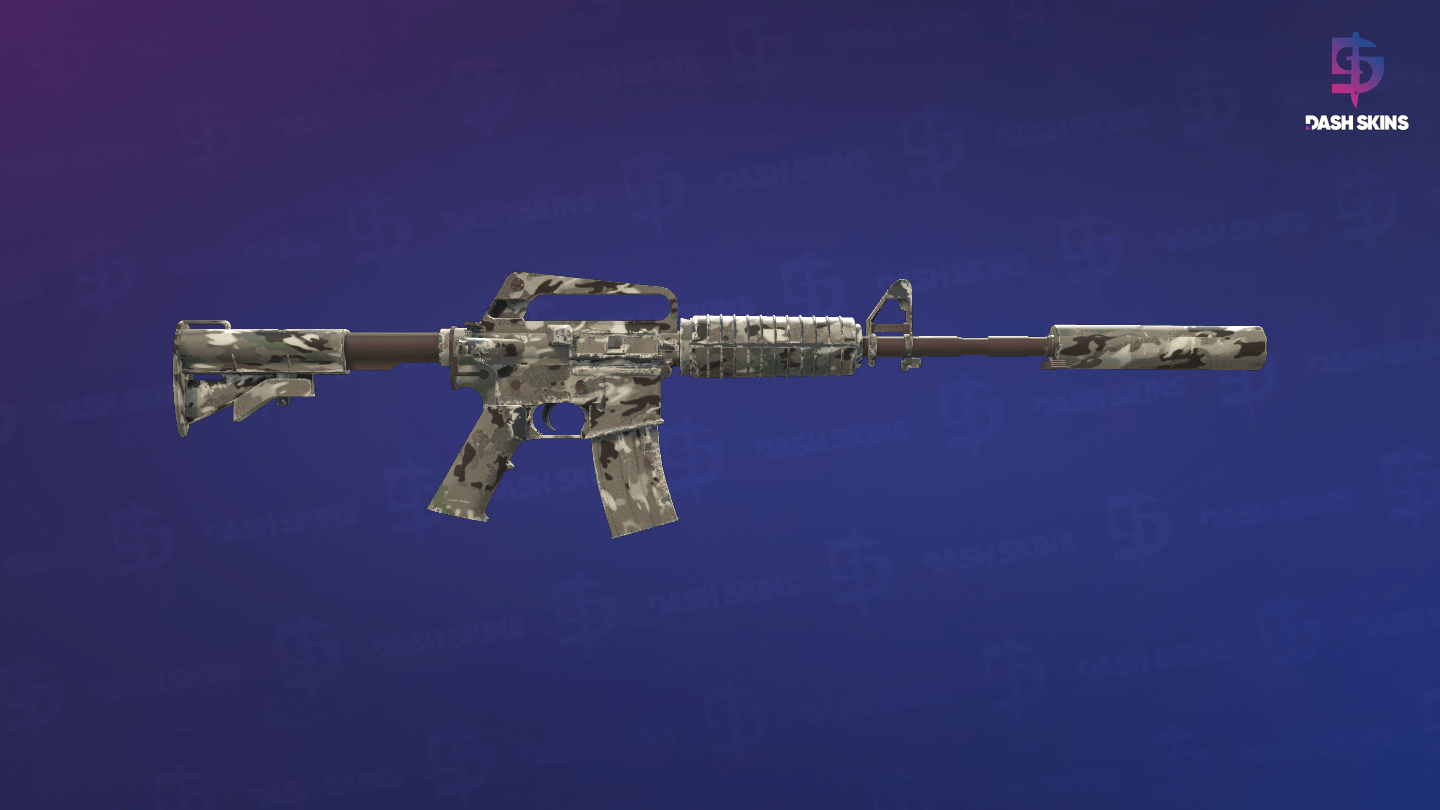 M4A1-S | VariCamo (Field-Tested) - Backside Screenshot