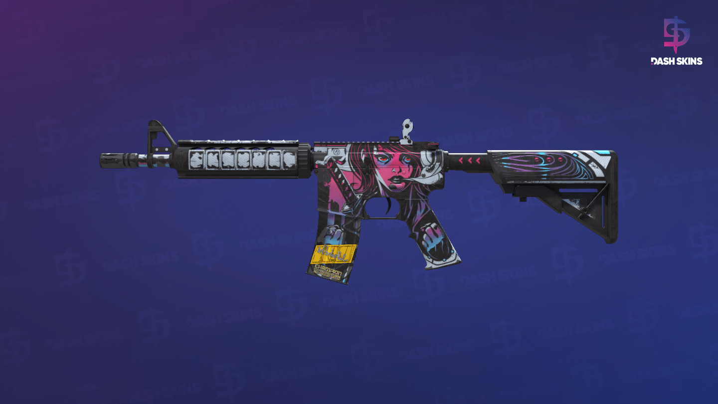 M4A4 | Neo-Noir (Field-Tested) - Frontside Screenshot
