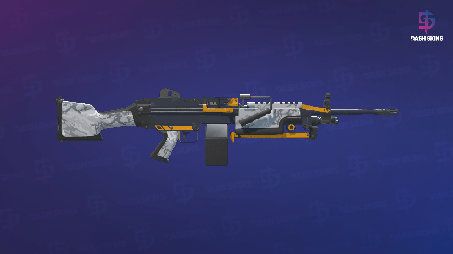 M249 | Spectre (Minimal Wear) - Backside Screenshot