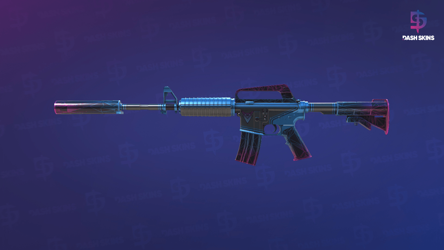M4A1-S | Decimator (Minimal Wear) - Frontside Screenshot