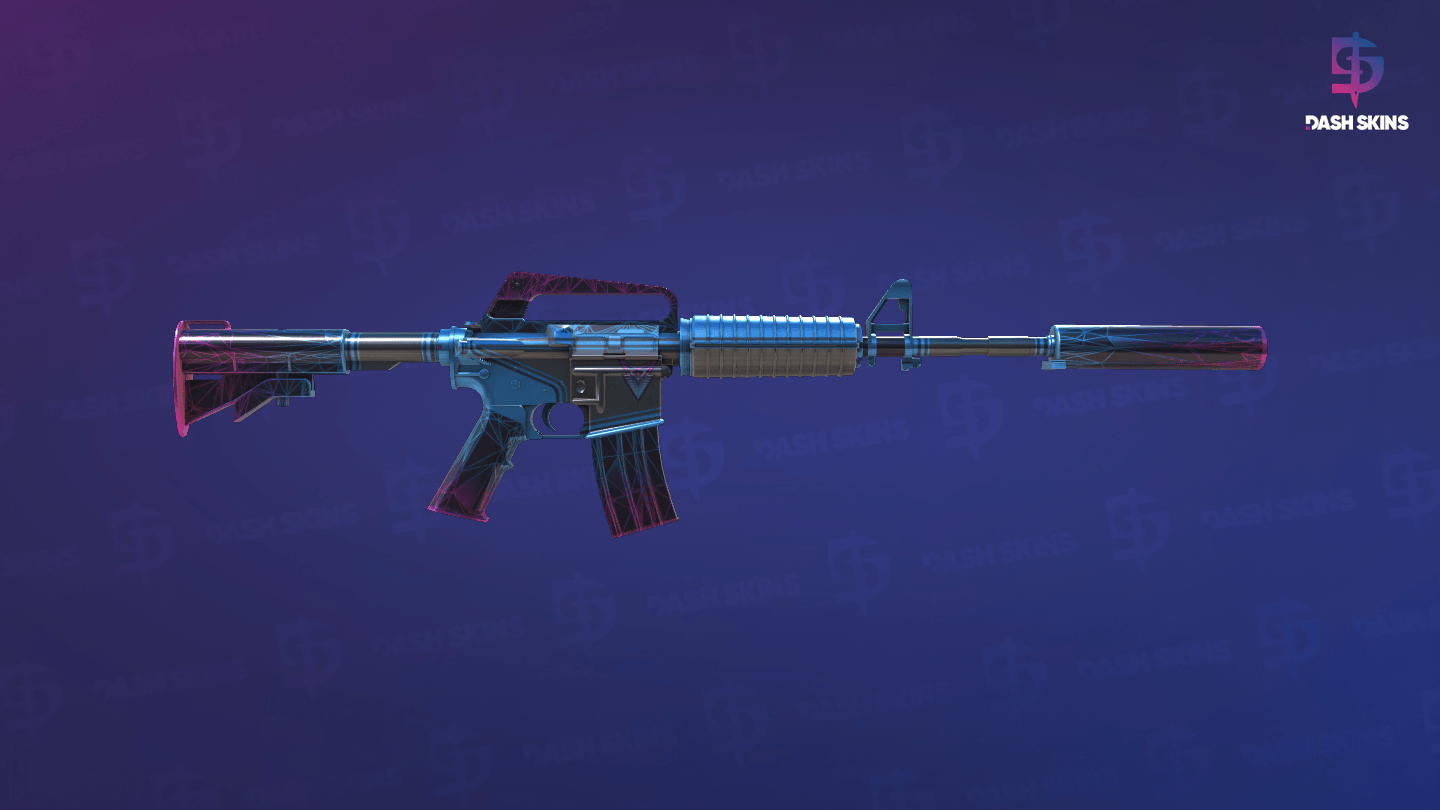 M4A1-S | Decimator (Minimal Wear) - Backside Screenshot