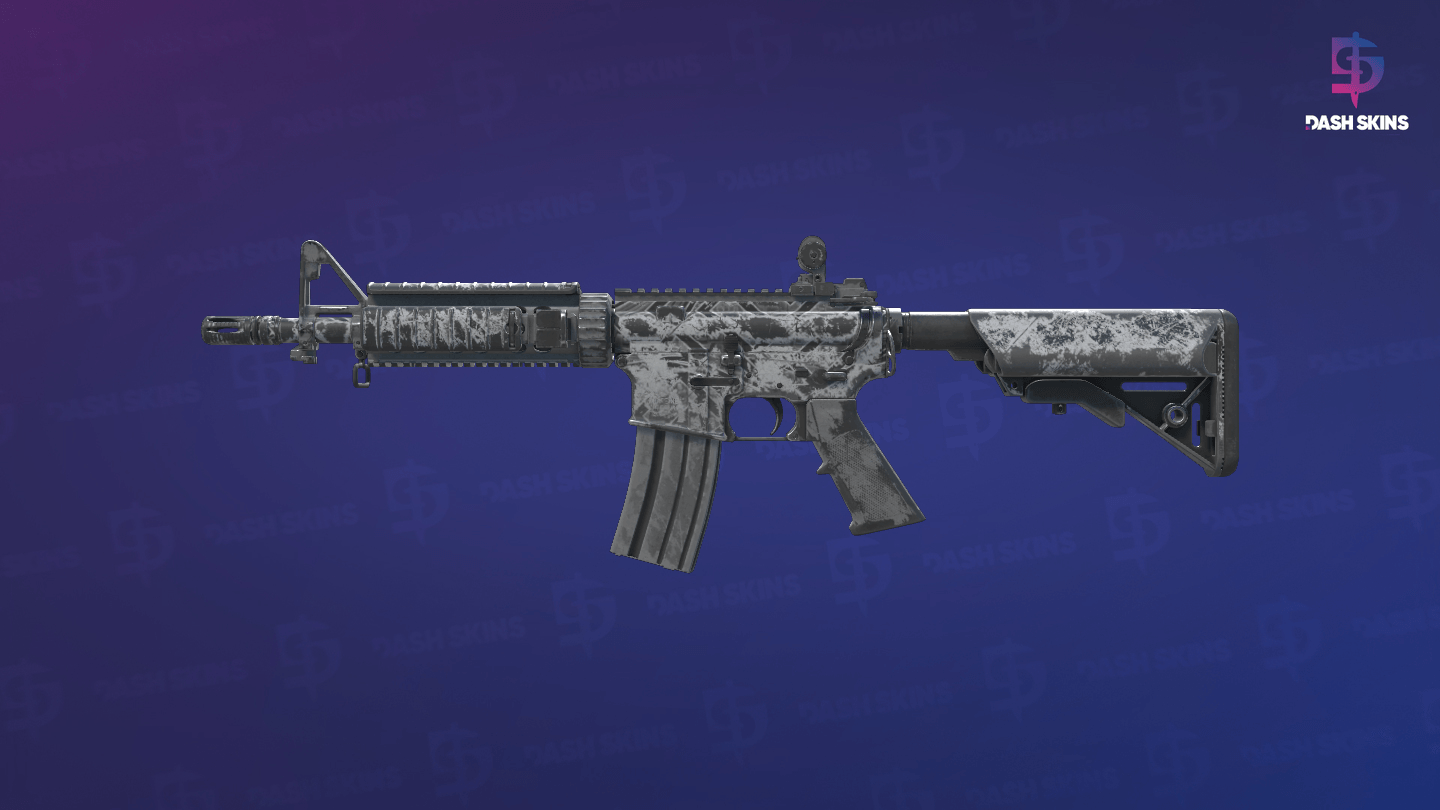 M4A4 | Aeolian Dark (Battle-Scarred) - Frontside Screenshot