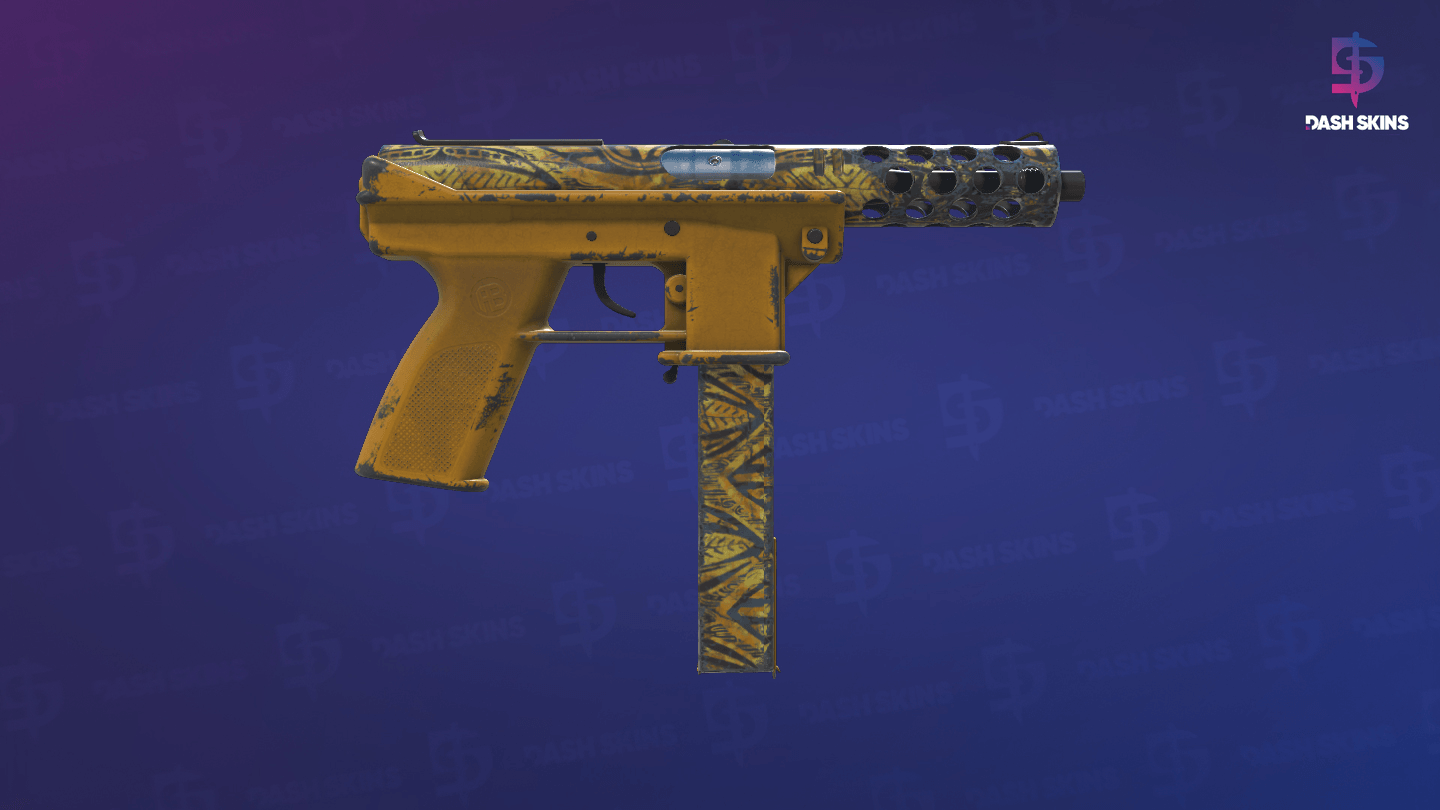 Tec-9 | Banana Leaf (Field-Tested) - Backside Screenshot