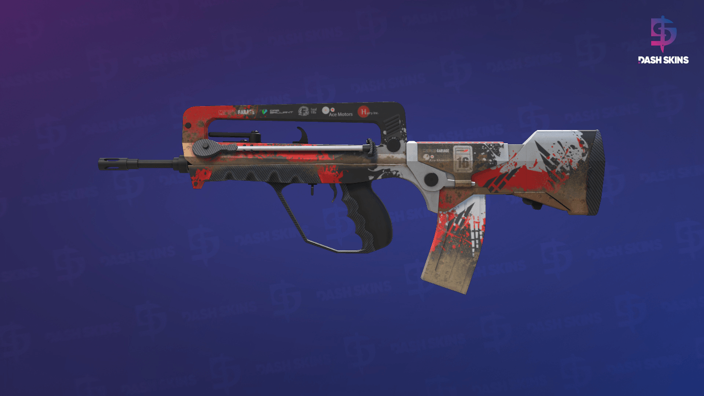 FAMAS | Roll Cage (Field-Tested) - Frontside Screenshot