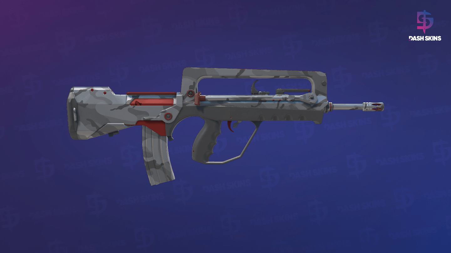 FAMAS | Grey Ghost (Factory New) - Backside Screenshot