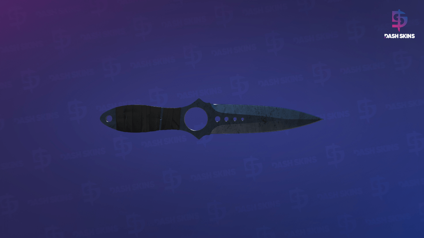 ★ Skeleton Knife | Blue Steel (Minimal Wear) - Frontside Screenshot