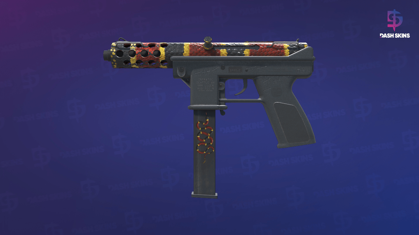 Tec-9 | Snek-9 (Field-Tested) - Frontside Screenshot