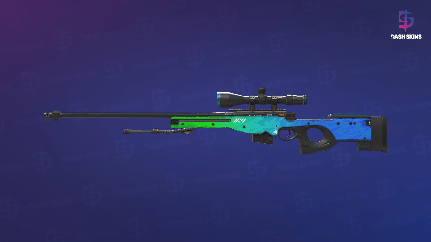 AWP | Ice Coaled (Field-Tested) - Frontside Screenshot