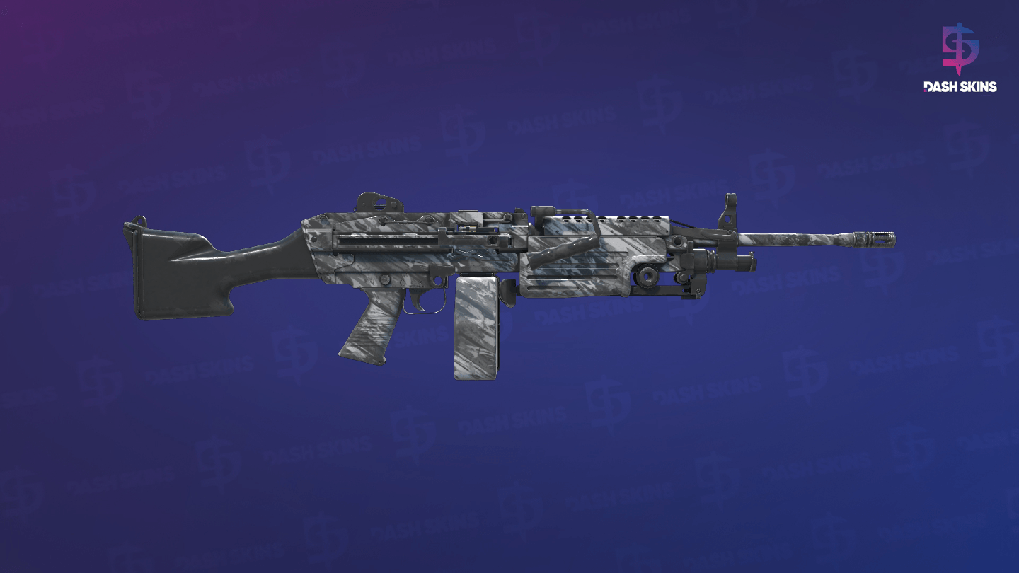 M249 | Sleet (Field-Tested) - Backside Screenshot