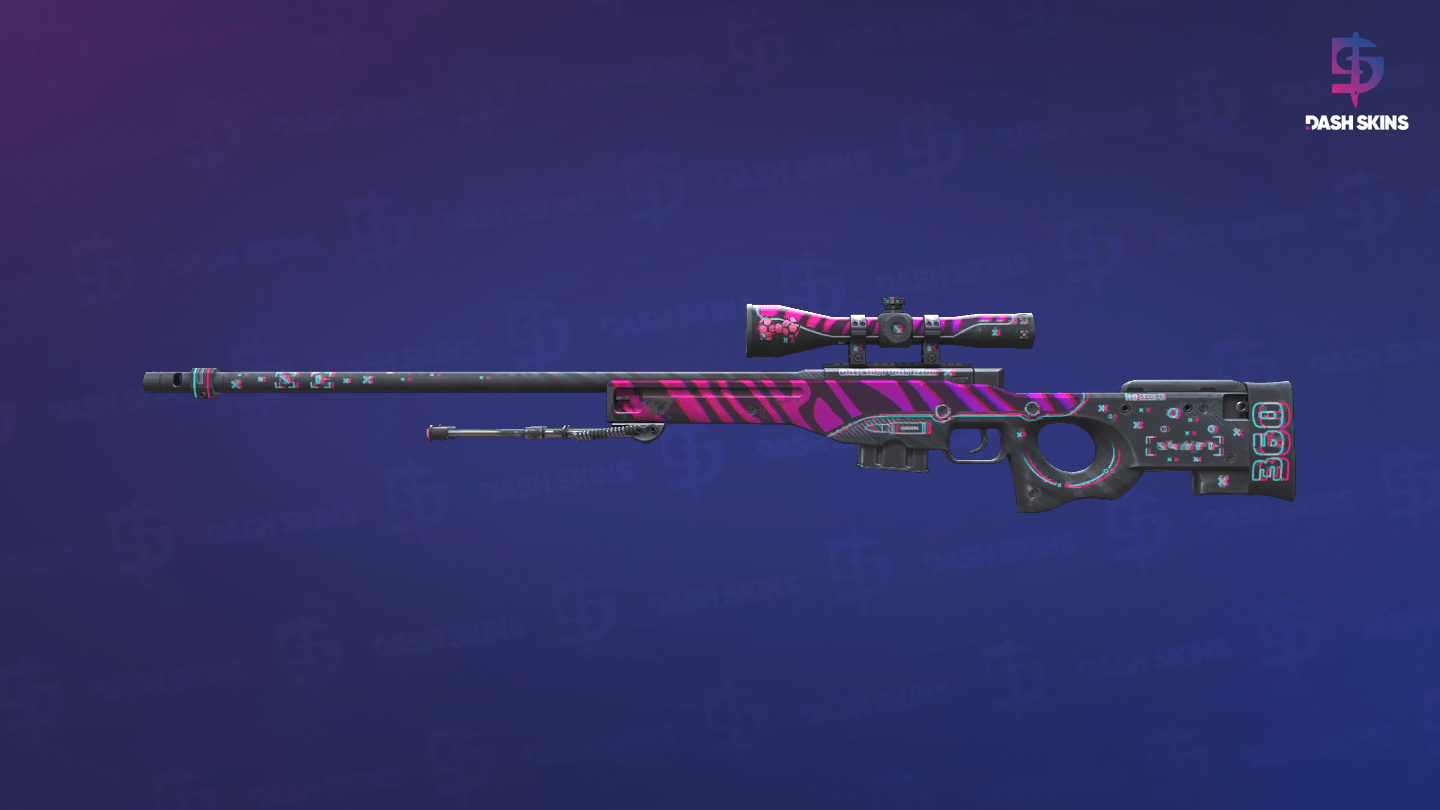 AWP | Chromatic Aberration (Field-Tested) - Frontside Screenshot