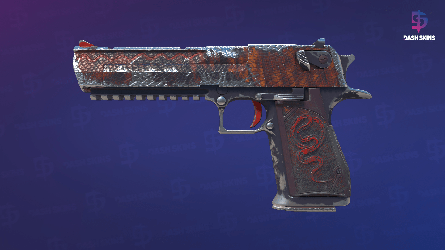 Desert Eagle | Serpent Strike (Well-Worn) - Frontside Screenshot