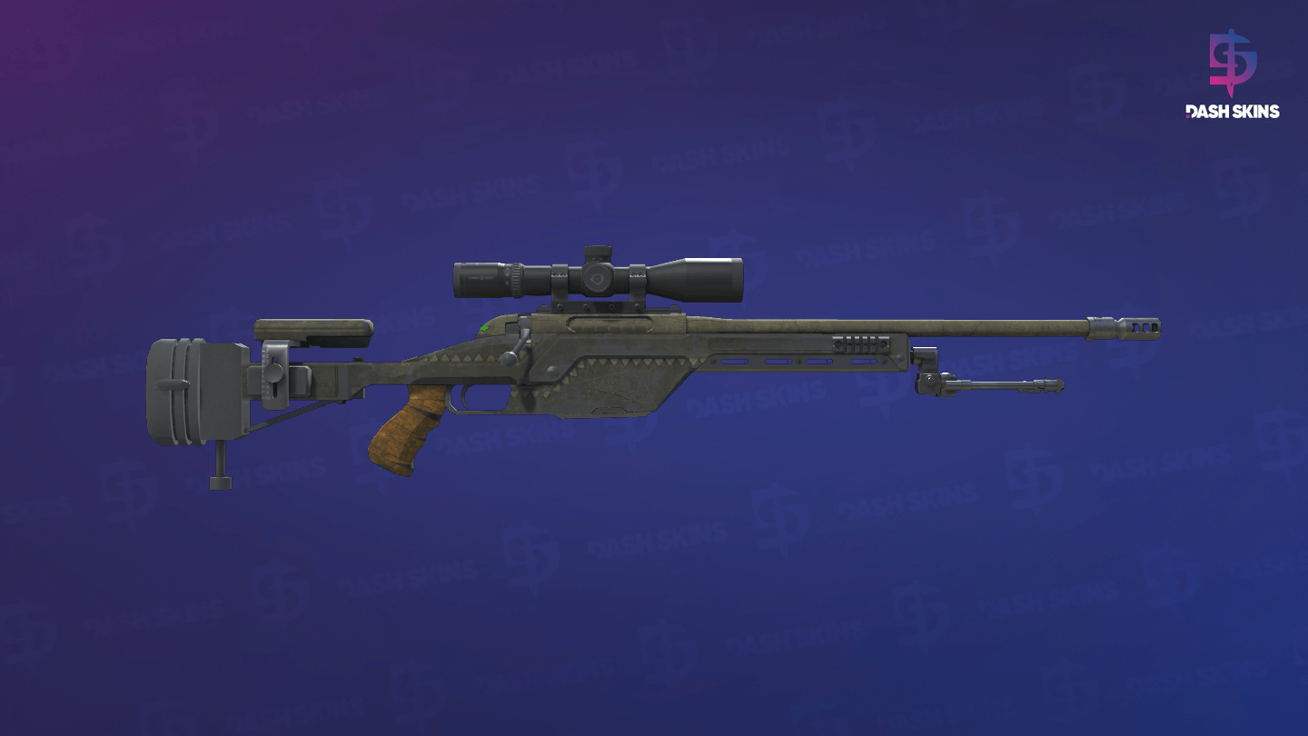 StatTrak™ SSG 08 | Necropos (Well-Worn) - Backside Screenshot