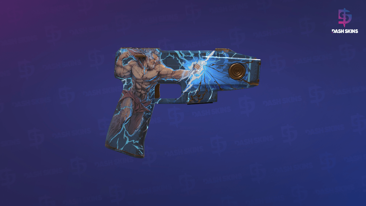 StatTrak™ Zeus x27 | Olympus (Well-Worn) - Backside Screenshot