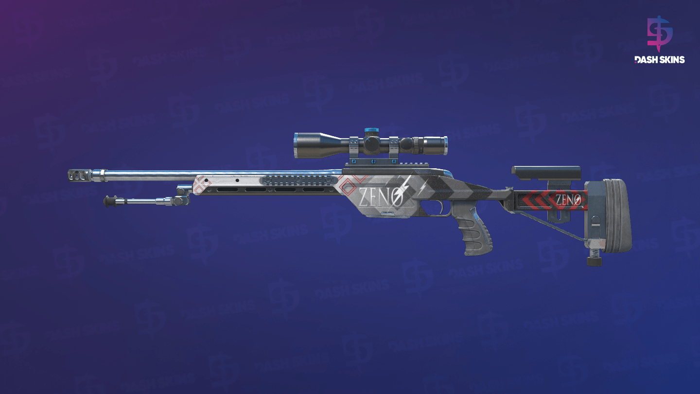 SSG 08 | Zeno (Field-Tested) - Frontside Screenshot