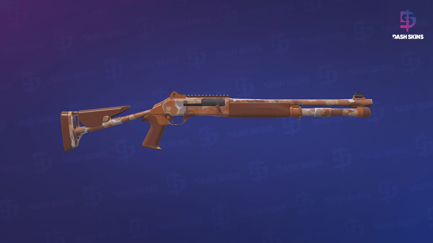 XM1014 | Canvas Cloud (Factory New) - Backside Screenshot
