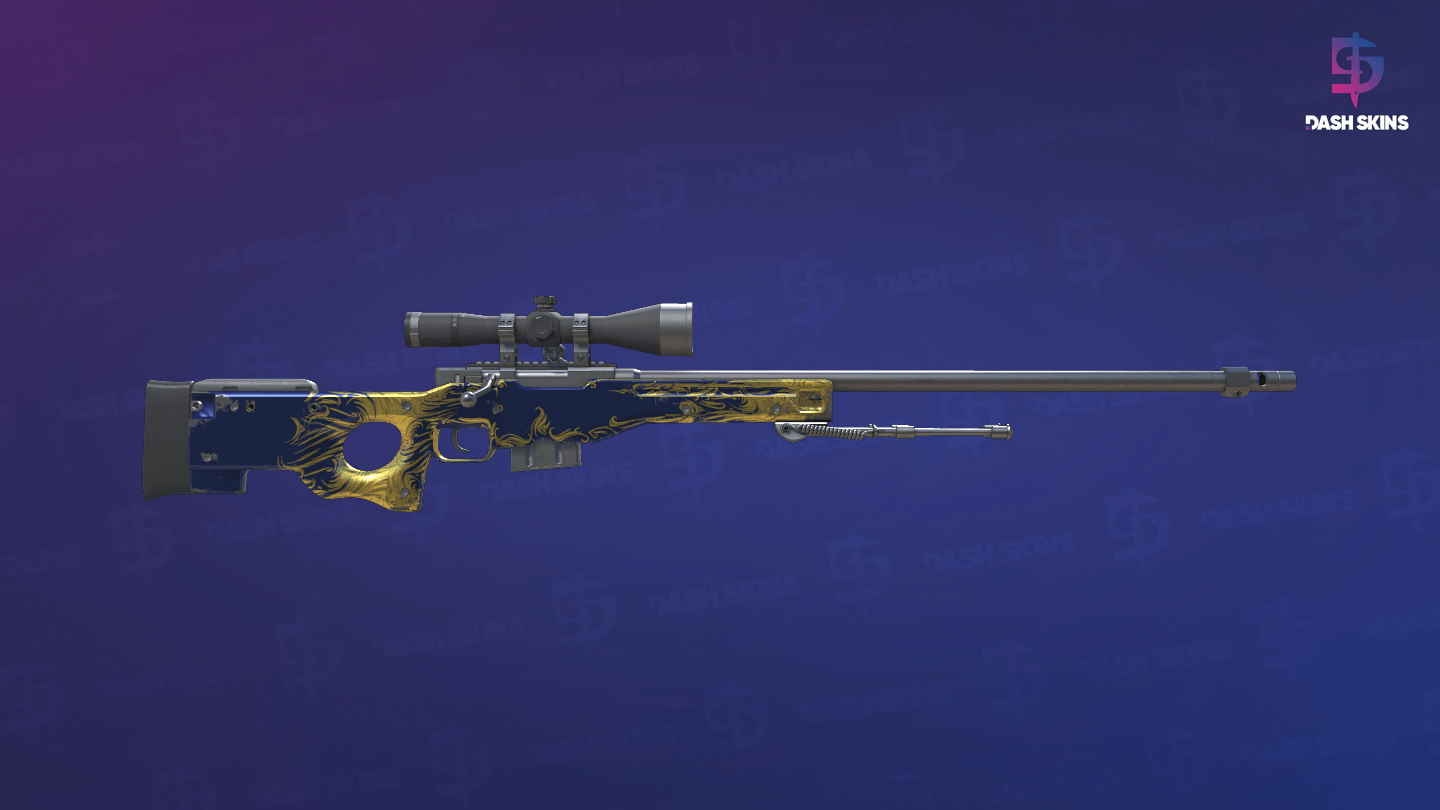 StatTrak™ AWP | Man-o'-war (Minimal Wear) - Backside Screenshot