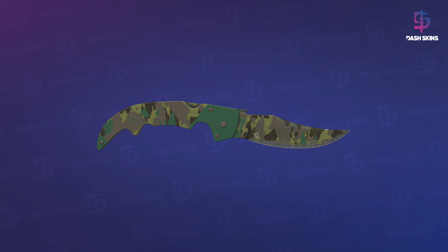 ★ StatTrak™ Falchion Knife | Boreal Forest (Field-Tested) - Frontside Screenshot