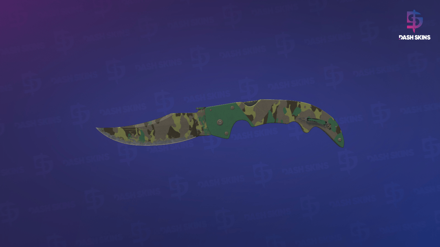 ★ StatTrak™ Falchion Knife | Boreal Forest (Field-Tested) - Backside Screenshot