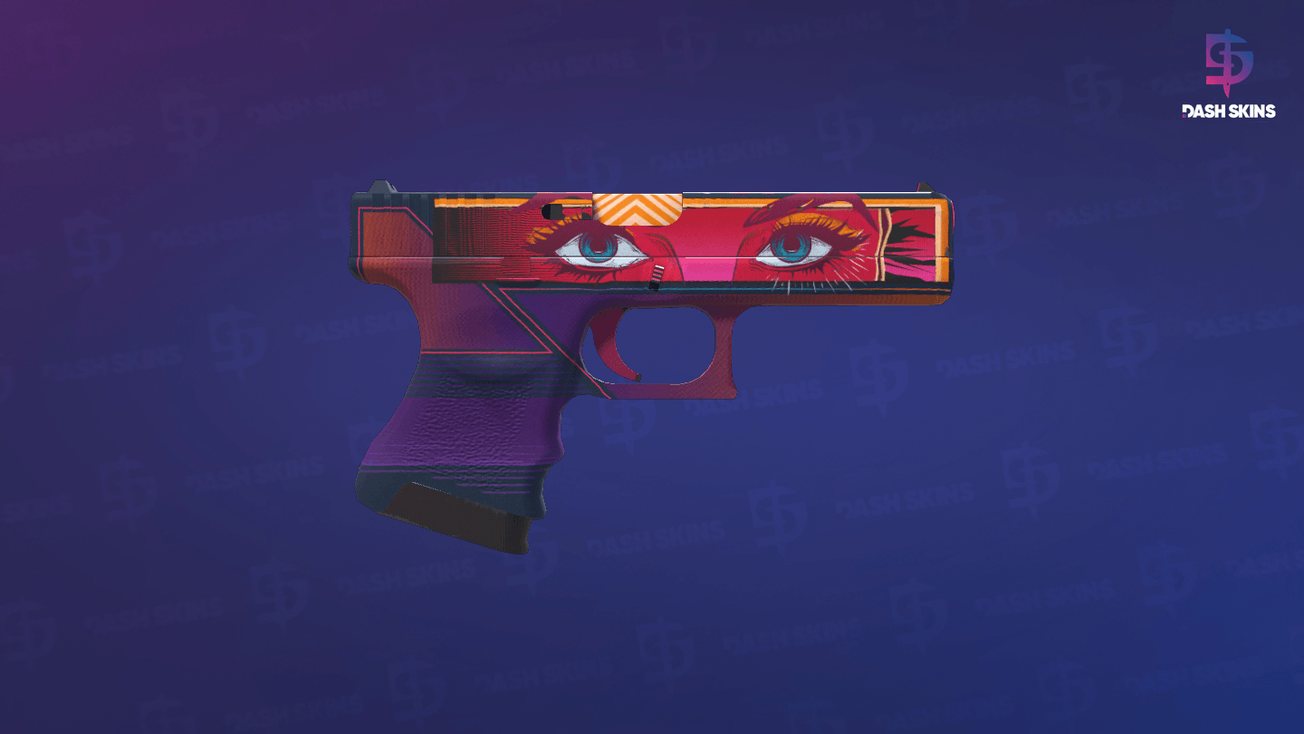 Glock-18 | Vogue (Factory New) - Backside Screenshot