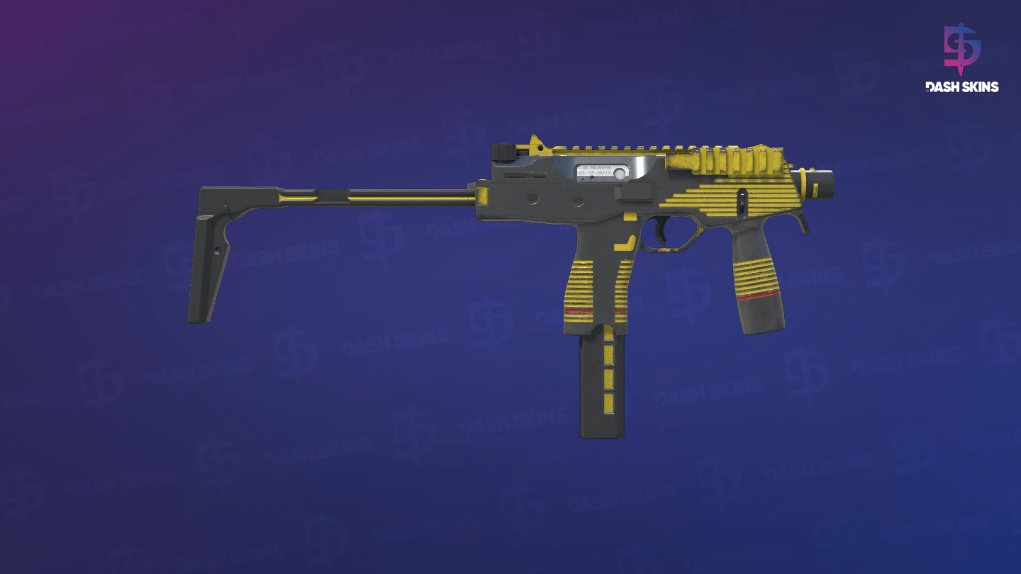 MP9 | Bee-Tron (Field-Tested) - Backside Screenshot