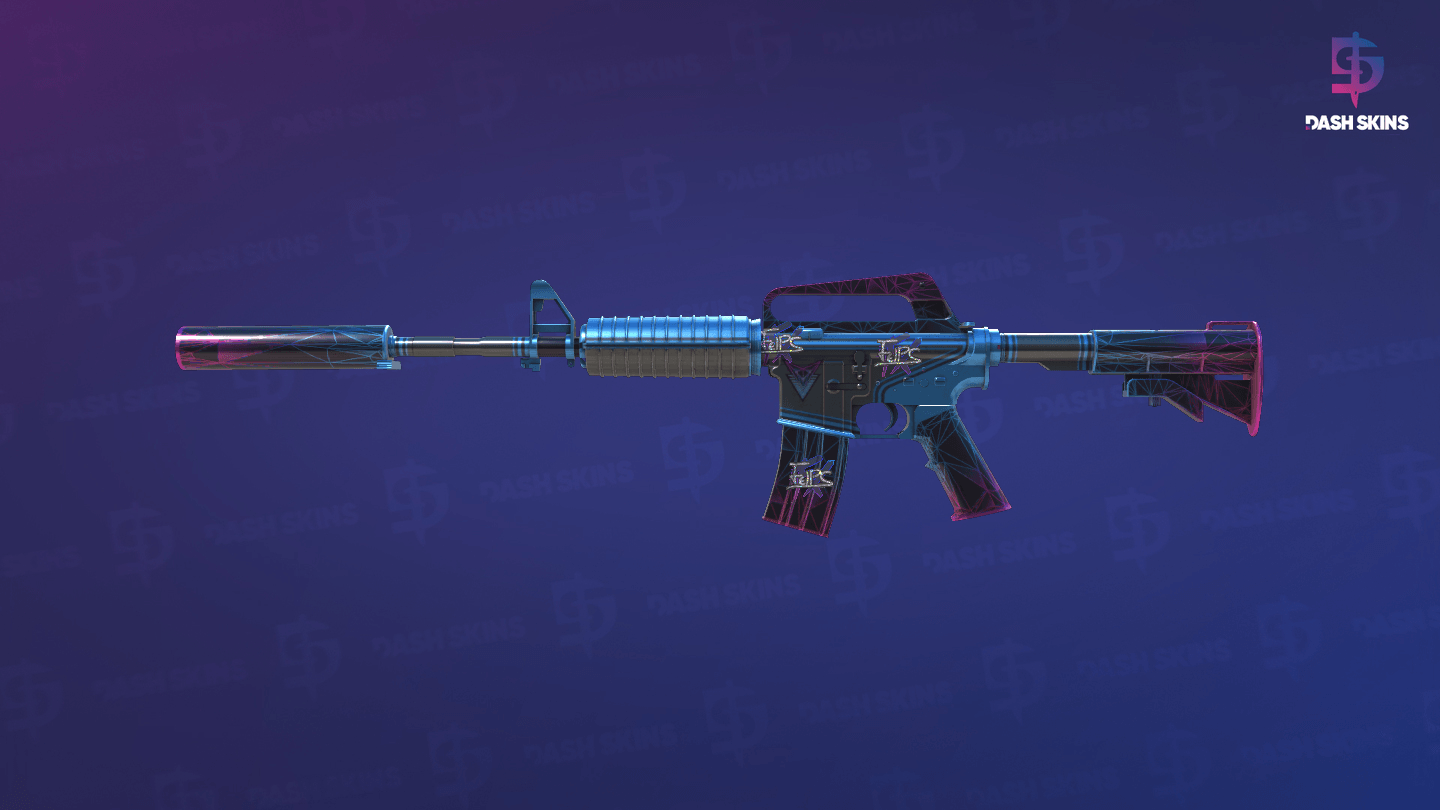 M4A1-S | Decimator (Minimal Wear) - Frontside Screenshot