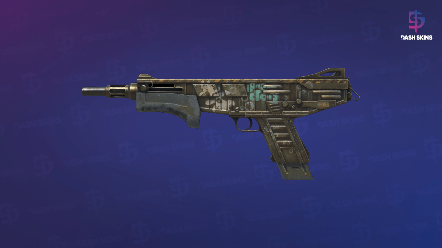 MAG-7 | Popdog (Well-Worn) - Frontside Screenshot